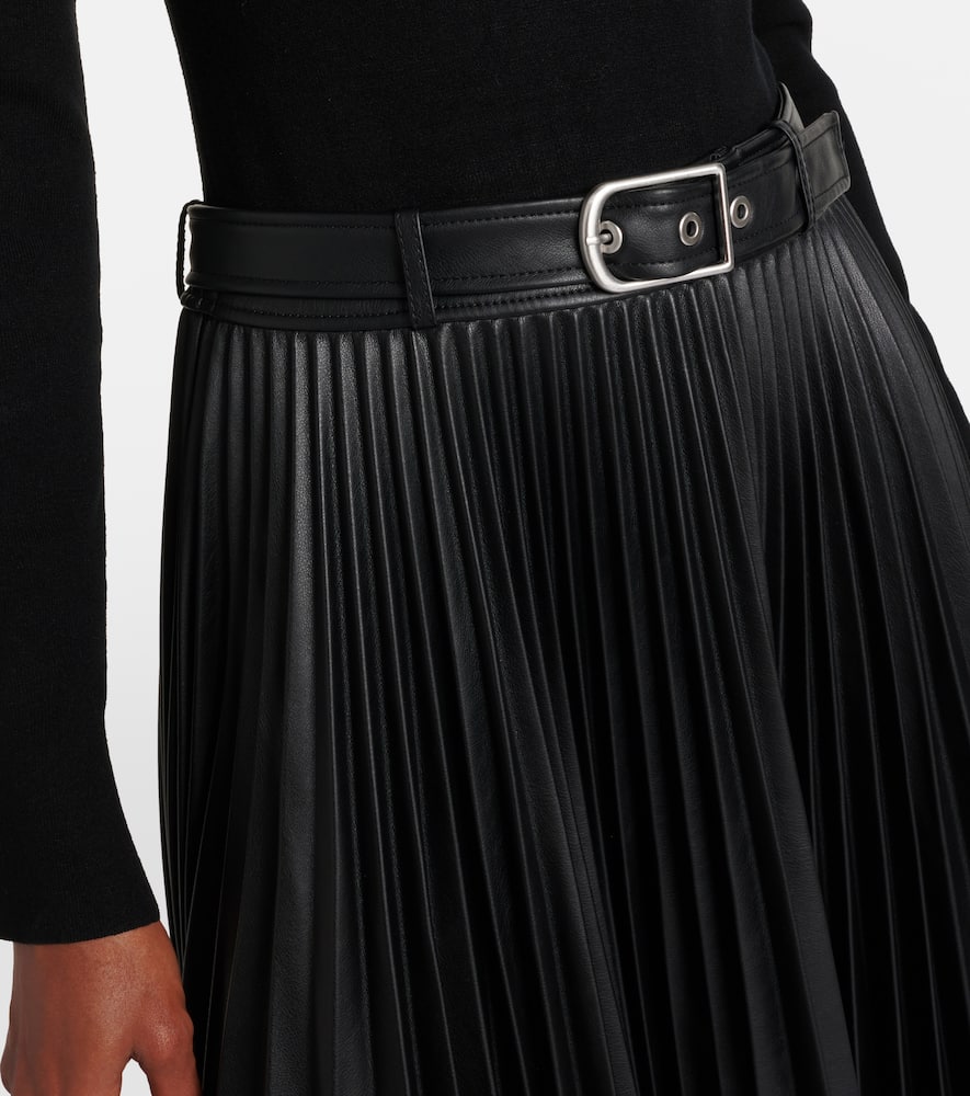 Abilene knitted pleated midi dress