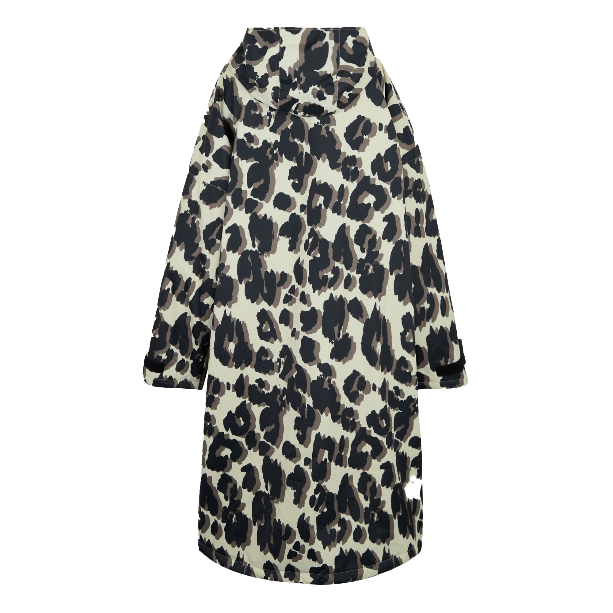 Regatta Unisex Adult Changing Leopard Print Robe Multicoloured - Green - X-Sma