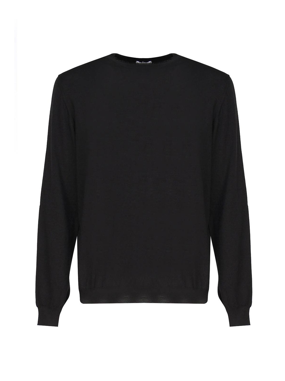 Cashmere and silk crew neck sweater