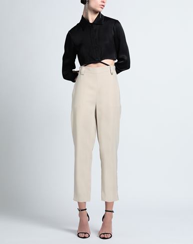 Woman Pants Beige Size 8 Viscose, Polyester