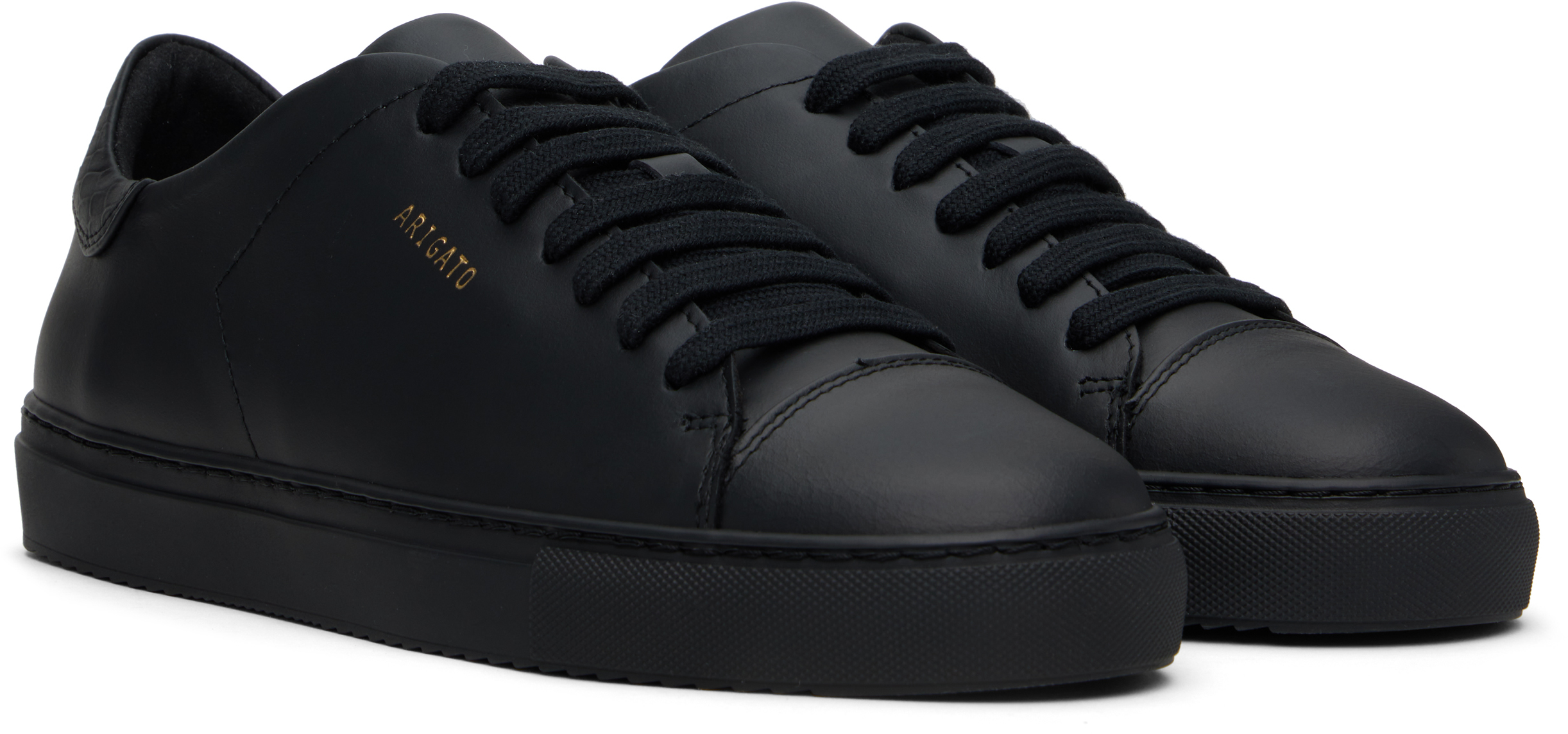 Axel Arigato Black Clean 90 Croc Sneakers