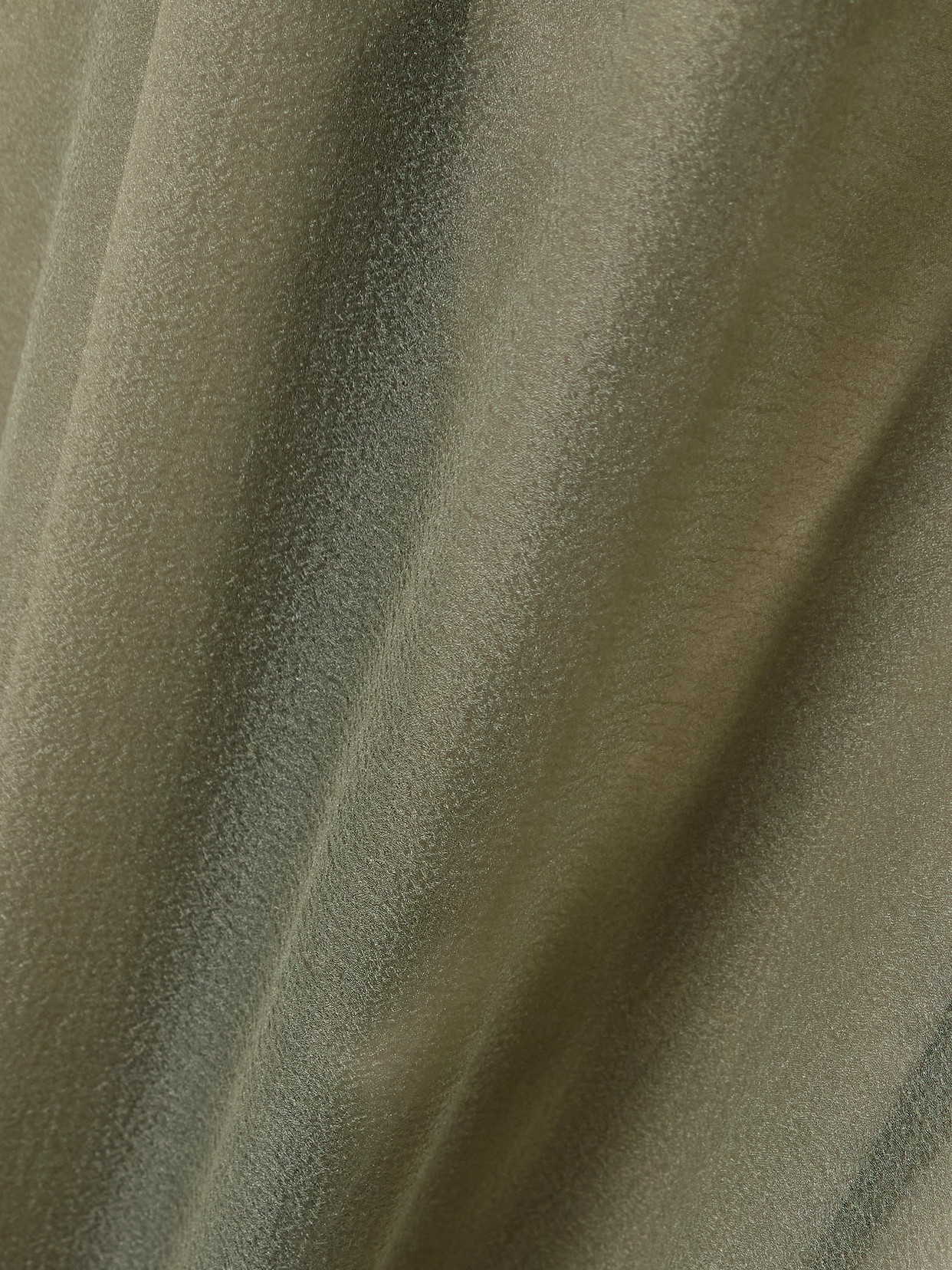 Calluna Ruffled Organza Maxi Dress - Green