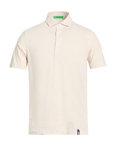 Man Polo shirt Beige Size M Cotton