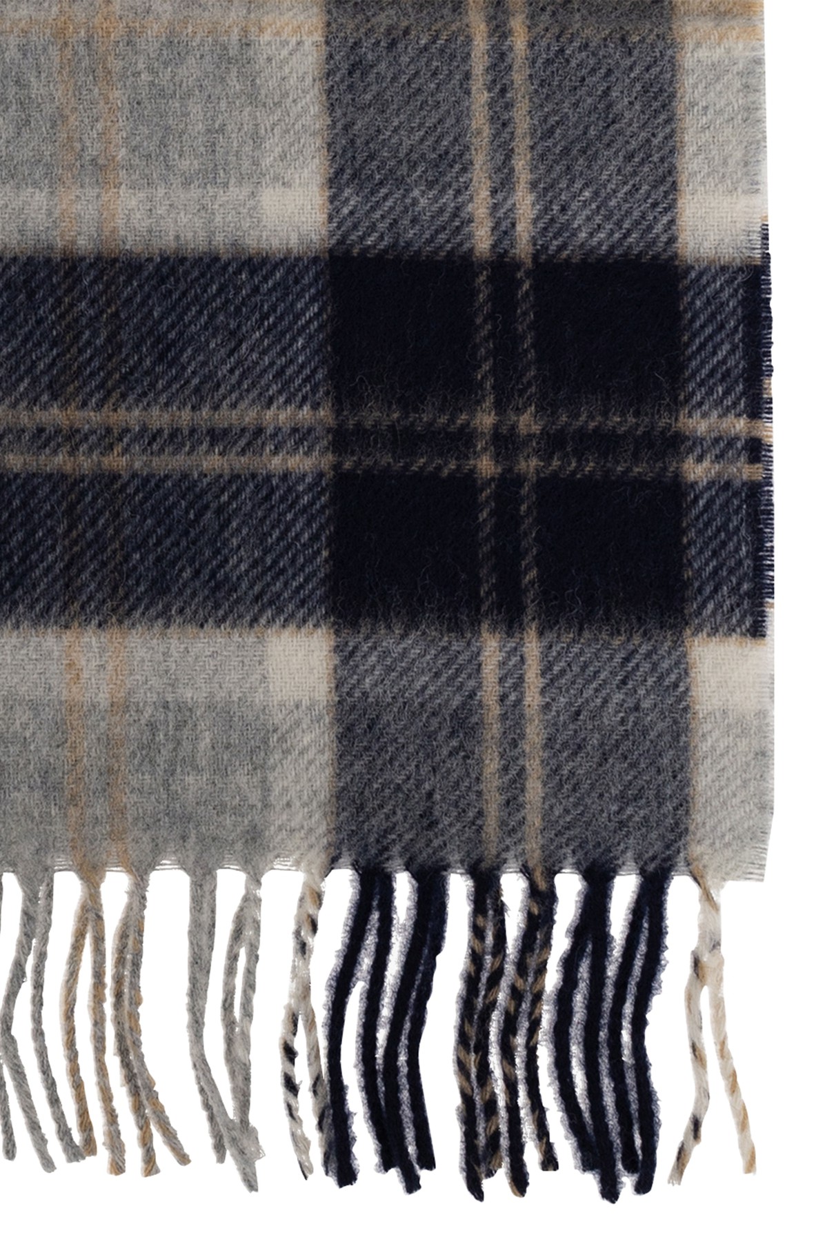 Checked scarf