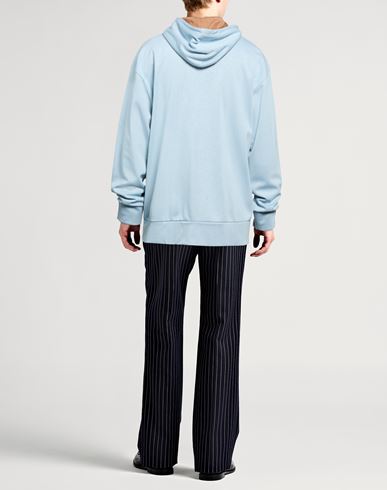Man Sweatshirt Sky blue Size L Viscose