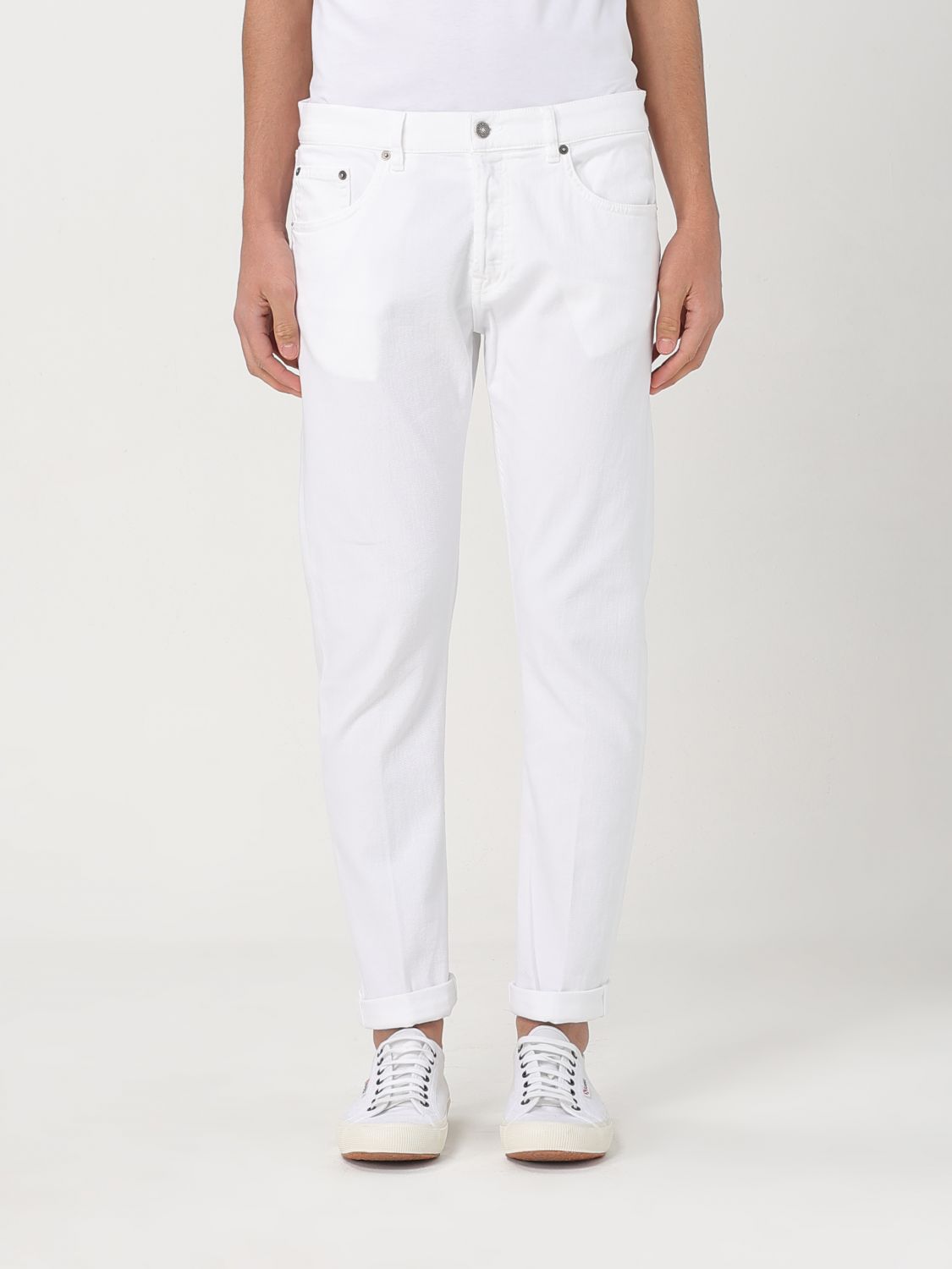 Pants Men color White