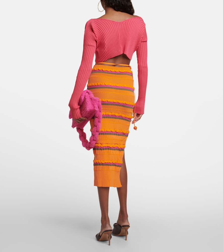 La Maille Pralu crop cardigan
