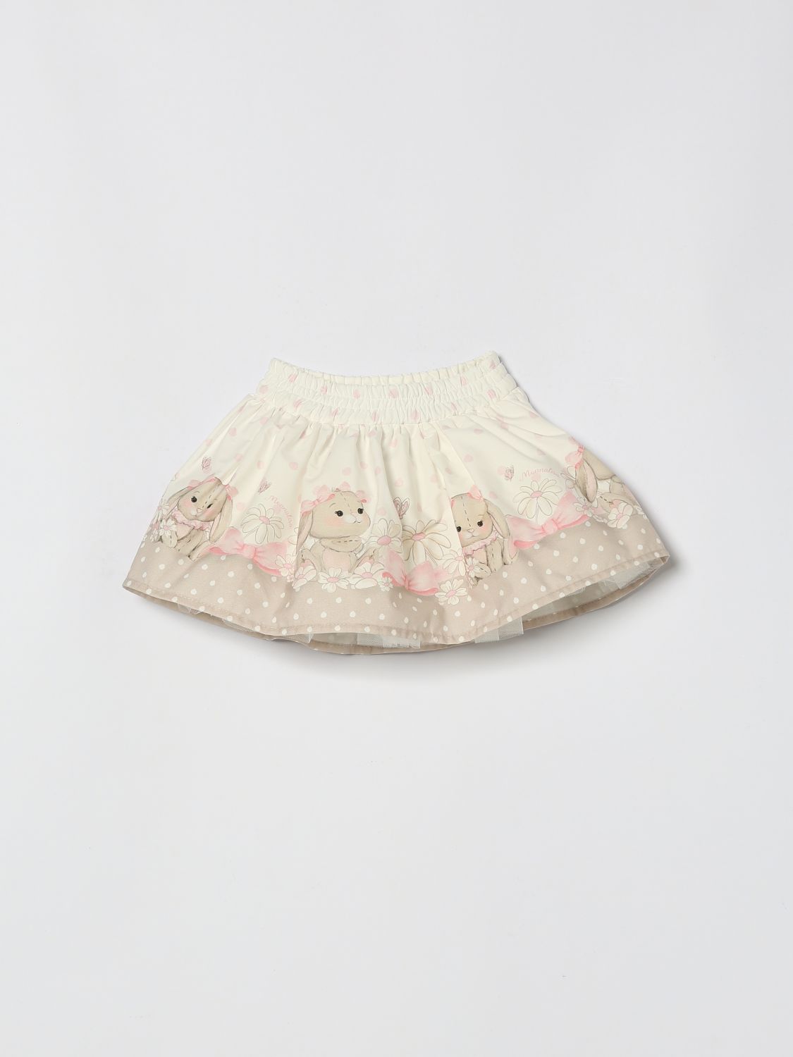 Skirt Kids color White