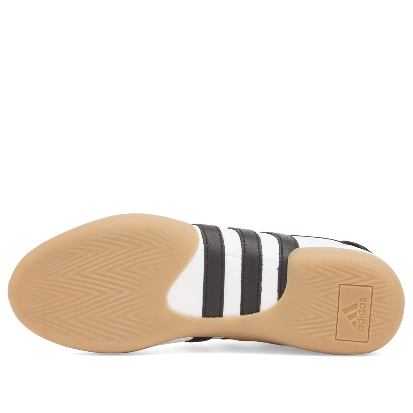 Adidas Women's W Taekwondo Mei Ballet Shoe in White/Core Black/Gum