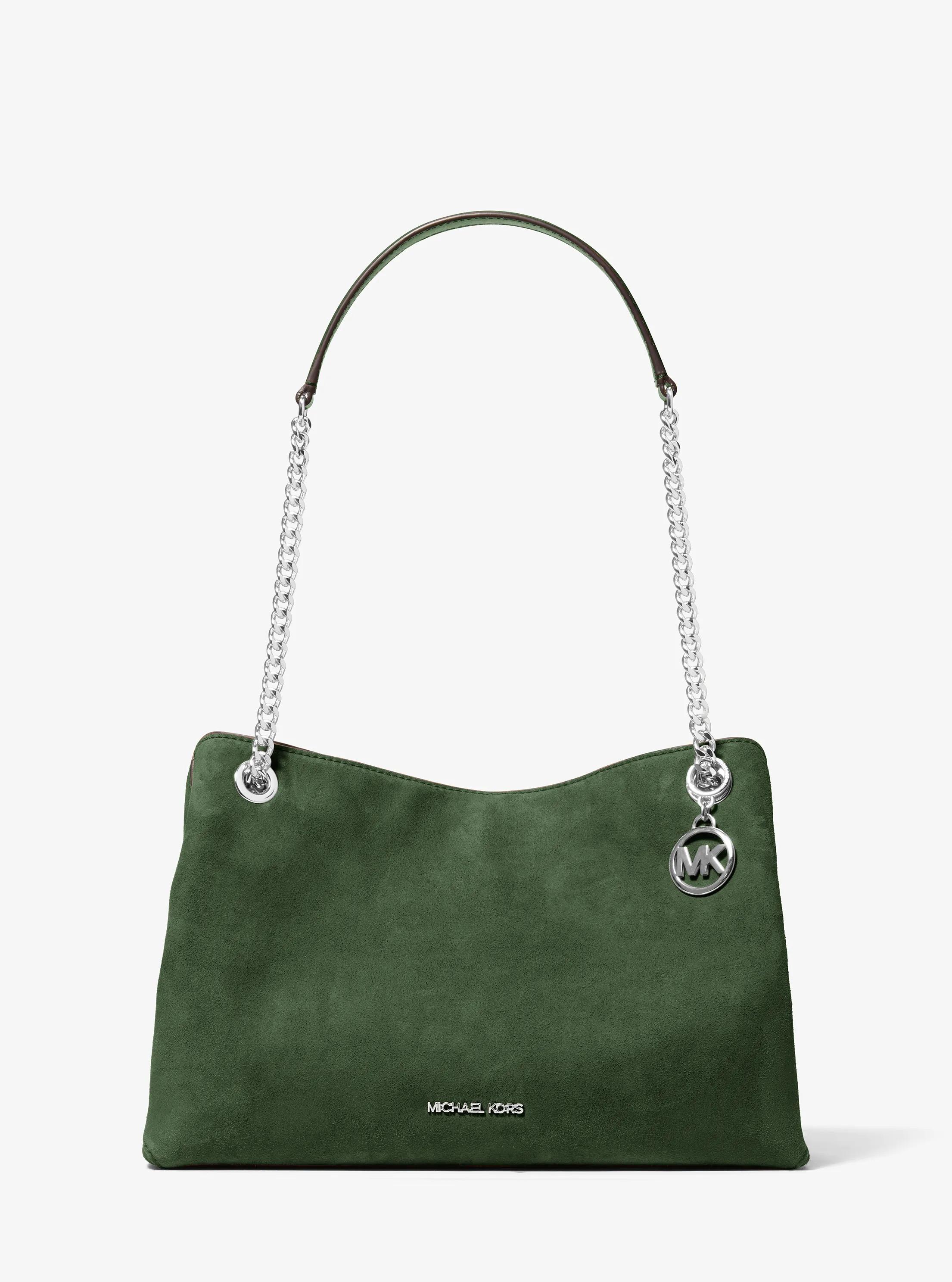 Christina Medium Messenger Bag in Green - One Size