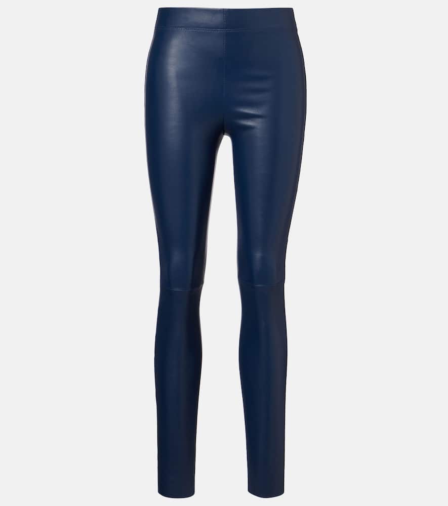 Leather leggings