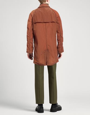Man Overcoat & Trench Coat Brown Size M Polyamide