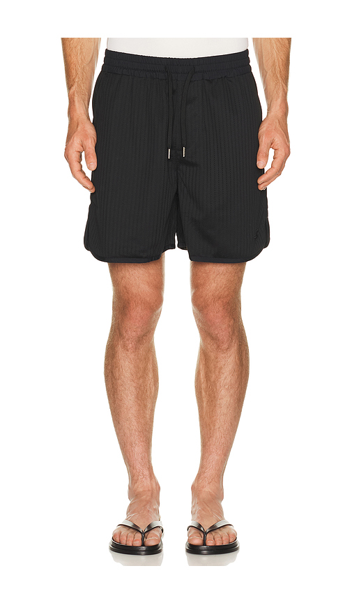 Filling Pieces Resort Mesh Short in Black. S. Also in M, L, XL/1X