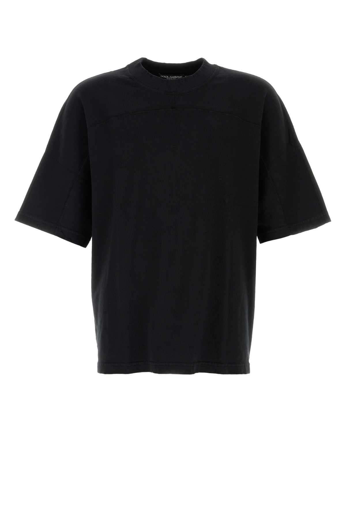 Cotton T-Shirt — Black