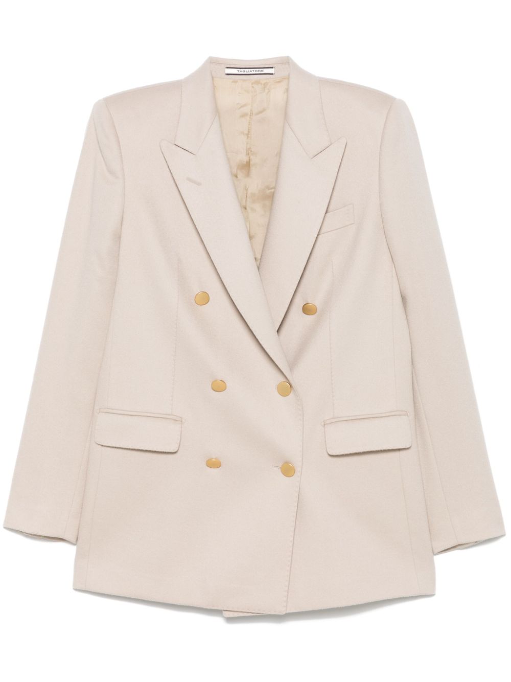 Double-breasted blazer - Brown