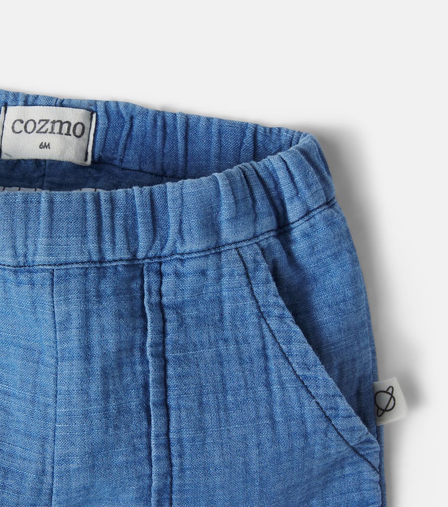 Baby Mario cotton gauze pants