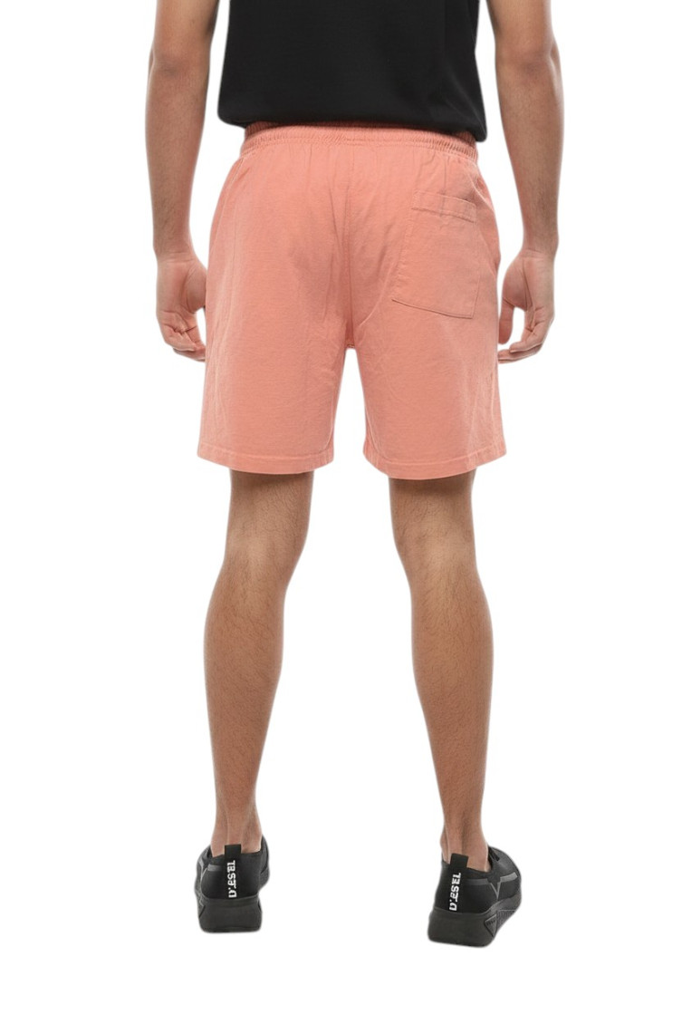 Orange Regular Logo Shorts