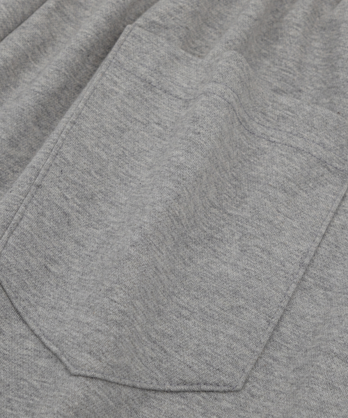 Soft Mesh Sweat Bermuda Pants Gray