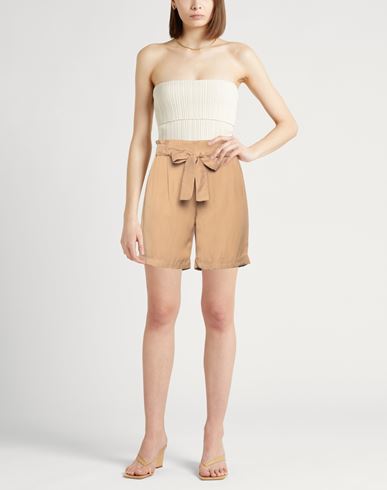 Woman Shorts & Bermuda Shorts Camel