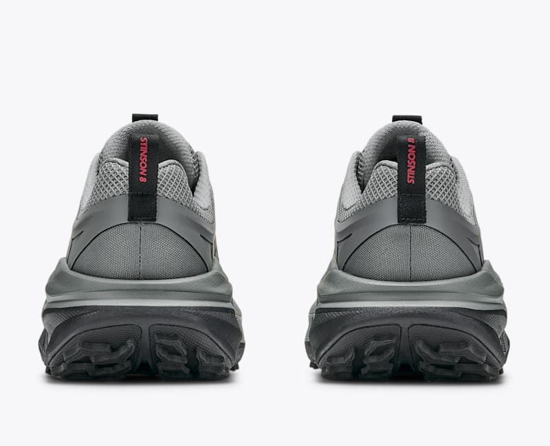 HOKA Men's Stinson 8 Shoes in Galactic Grey/Black