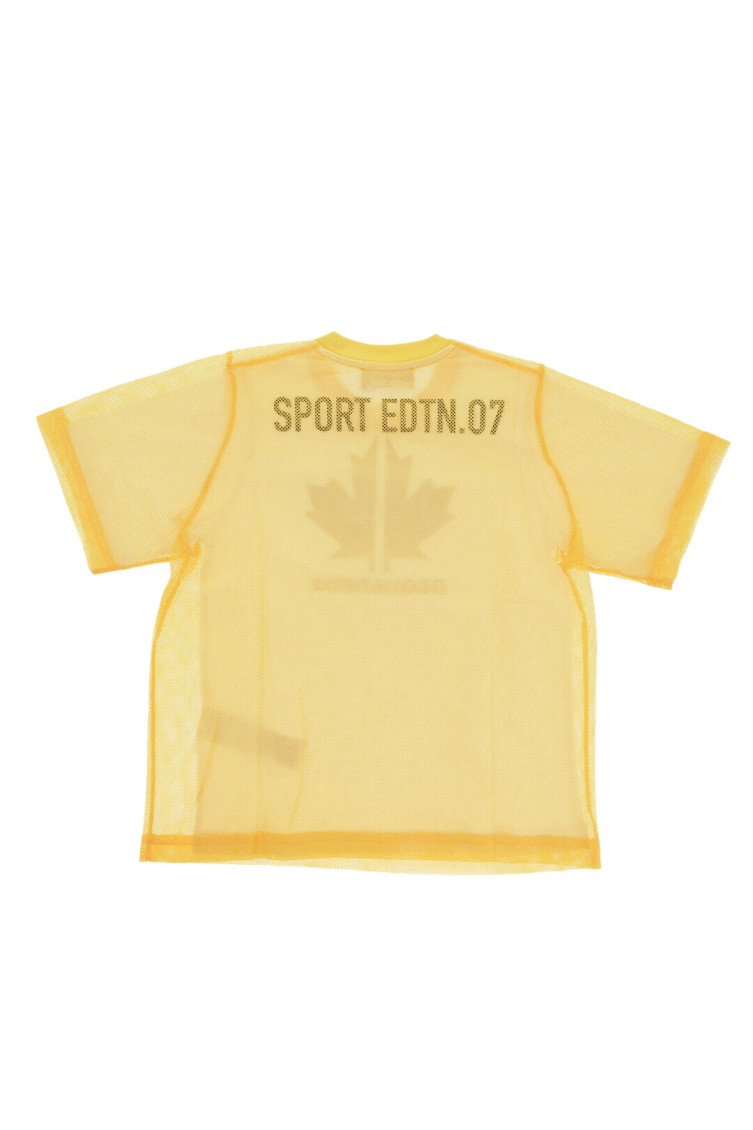 Boys Yellow Relaxed T-Shirt