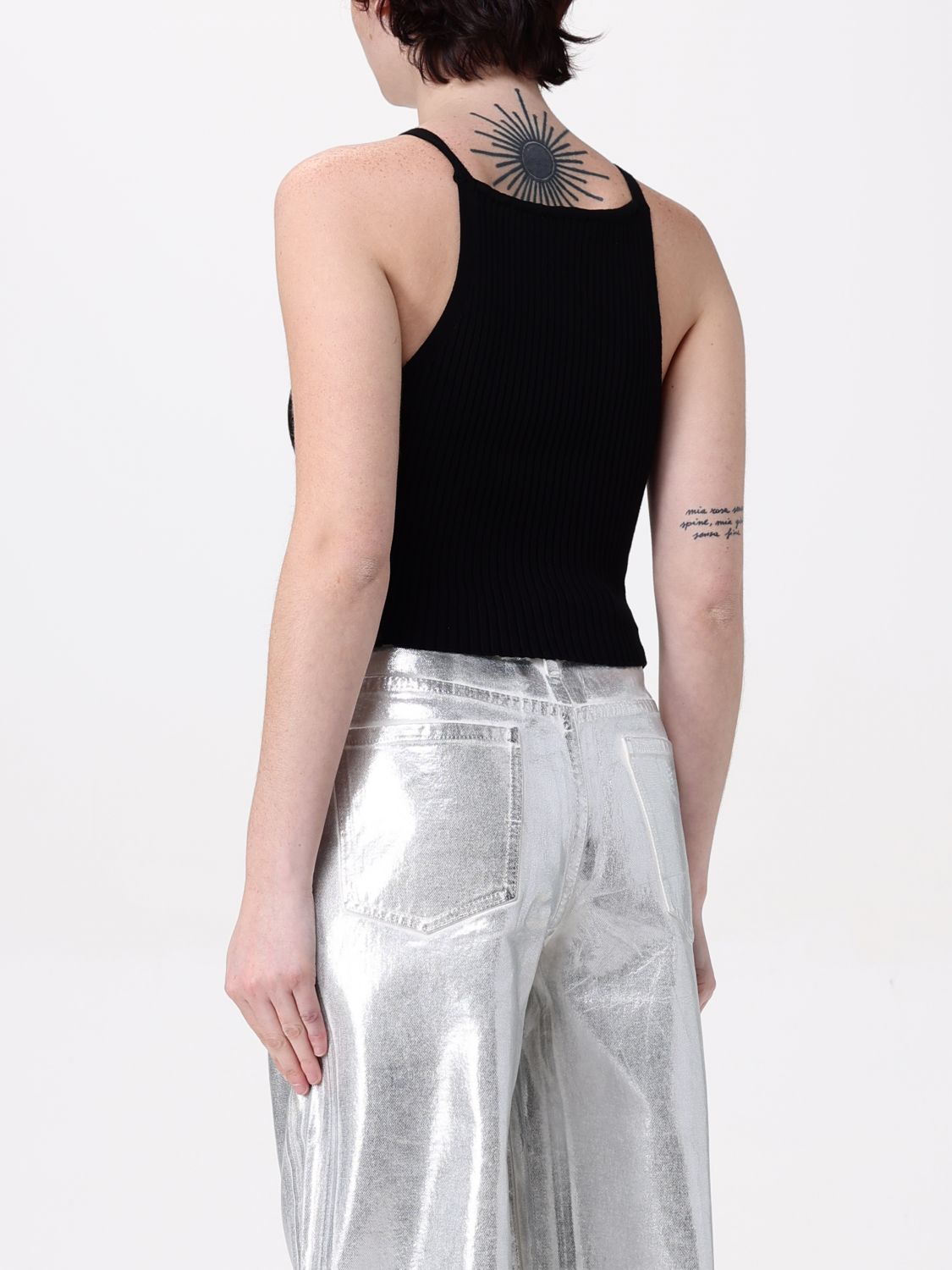 Top COURRÈGES Woman color Black