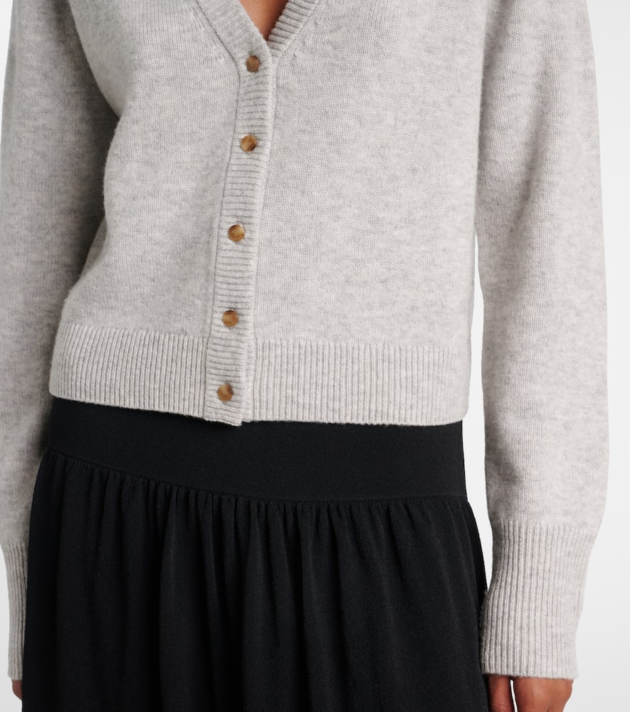 Wool and cashmere cardigan