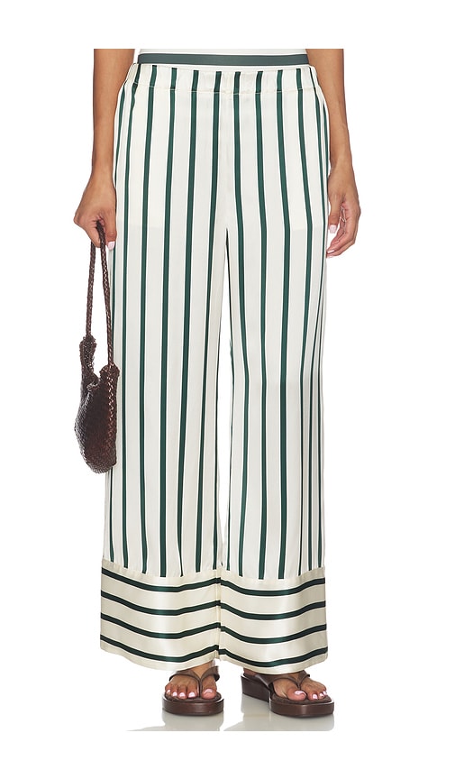 Bondi Born Cannes Silk Pant in Green. 0. Also , 2