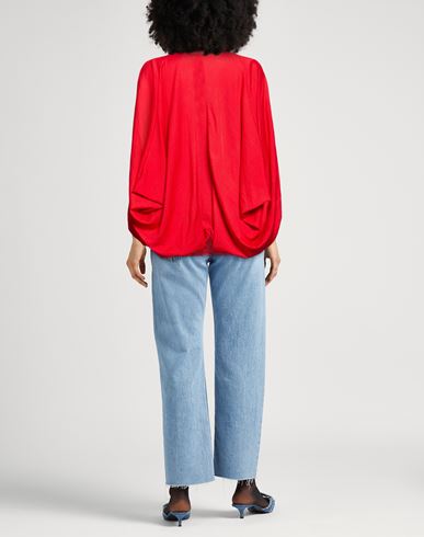 Woman Cardigan Red Size L Virgin Wool