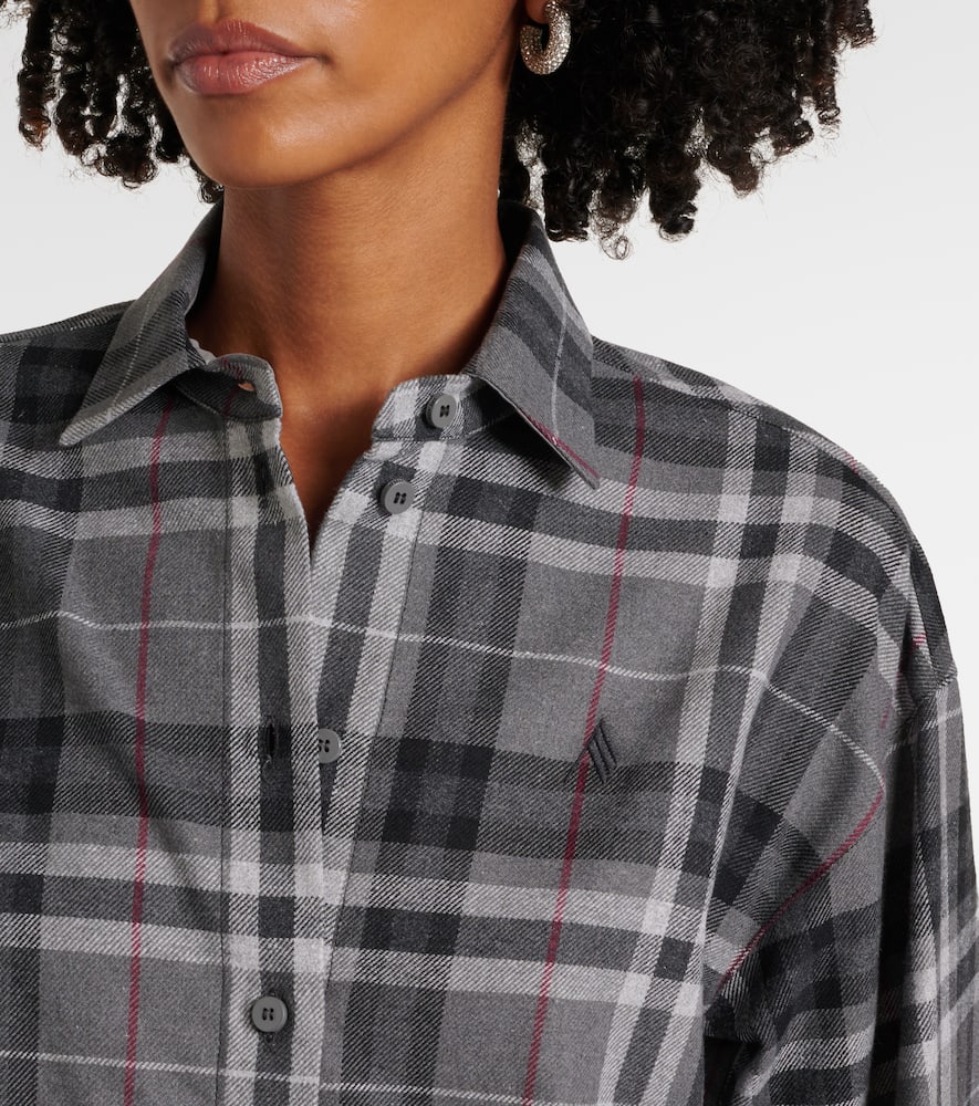 Cotton-blend shirt