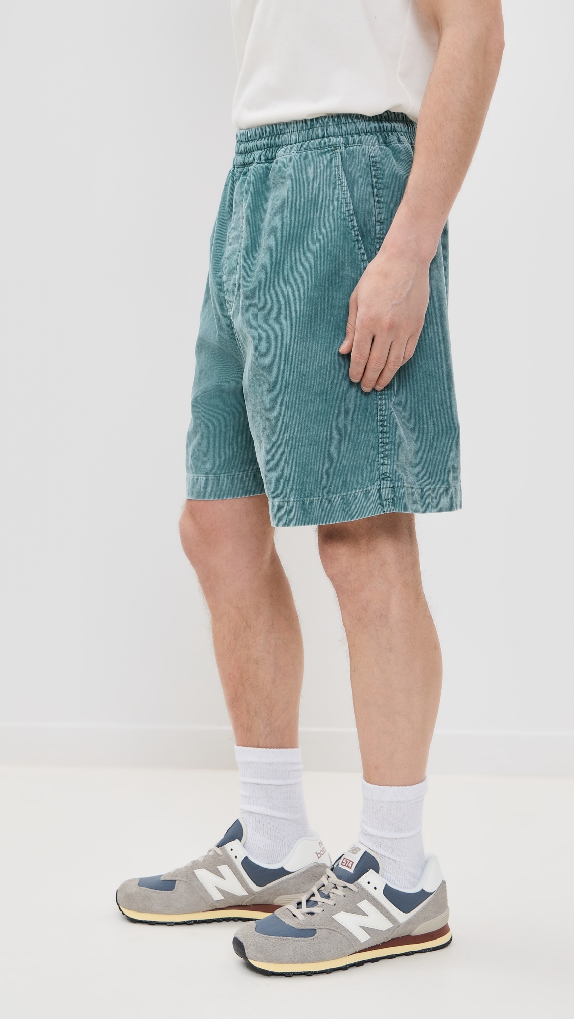 Carhartt WIP Reynold Shorts 7 Silver Pine