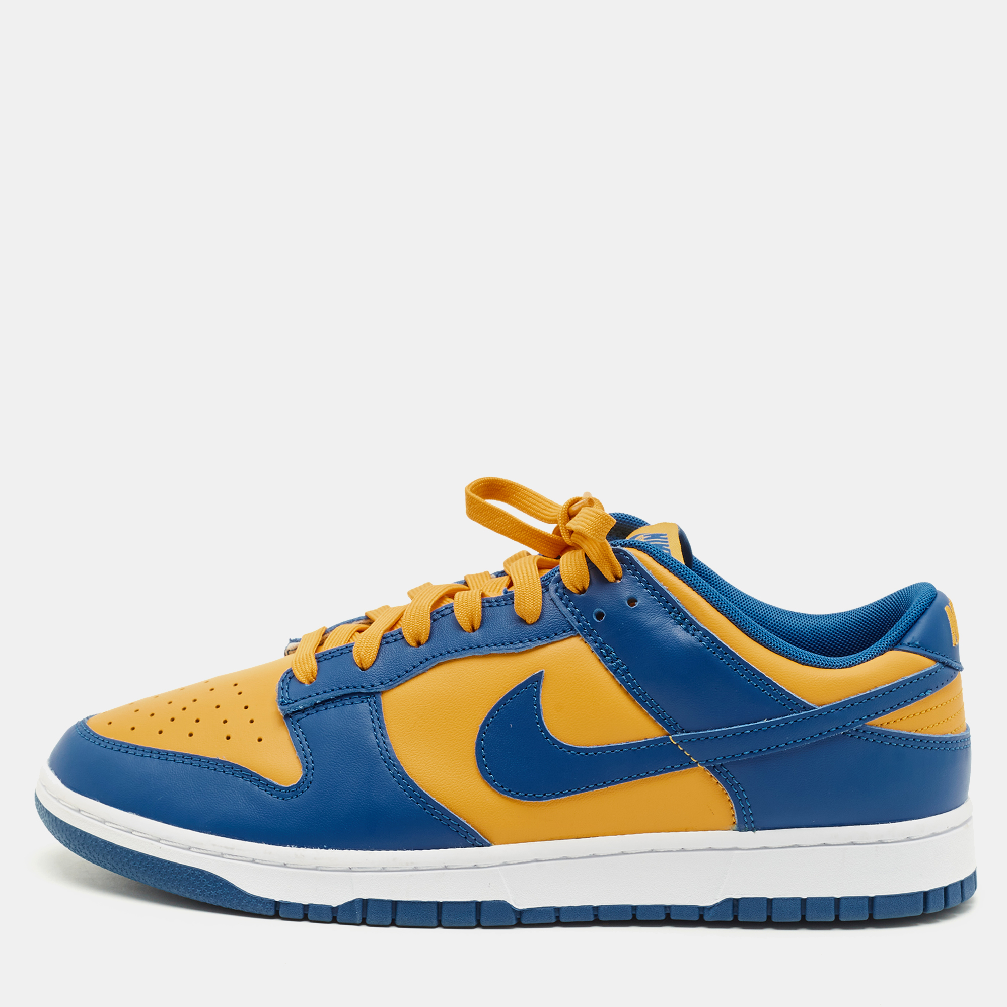 Nike Dunk UCLA 46 Blue/Yellow Leather Low Top Sneaker