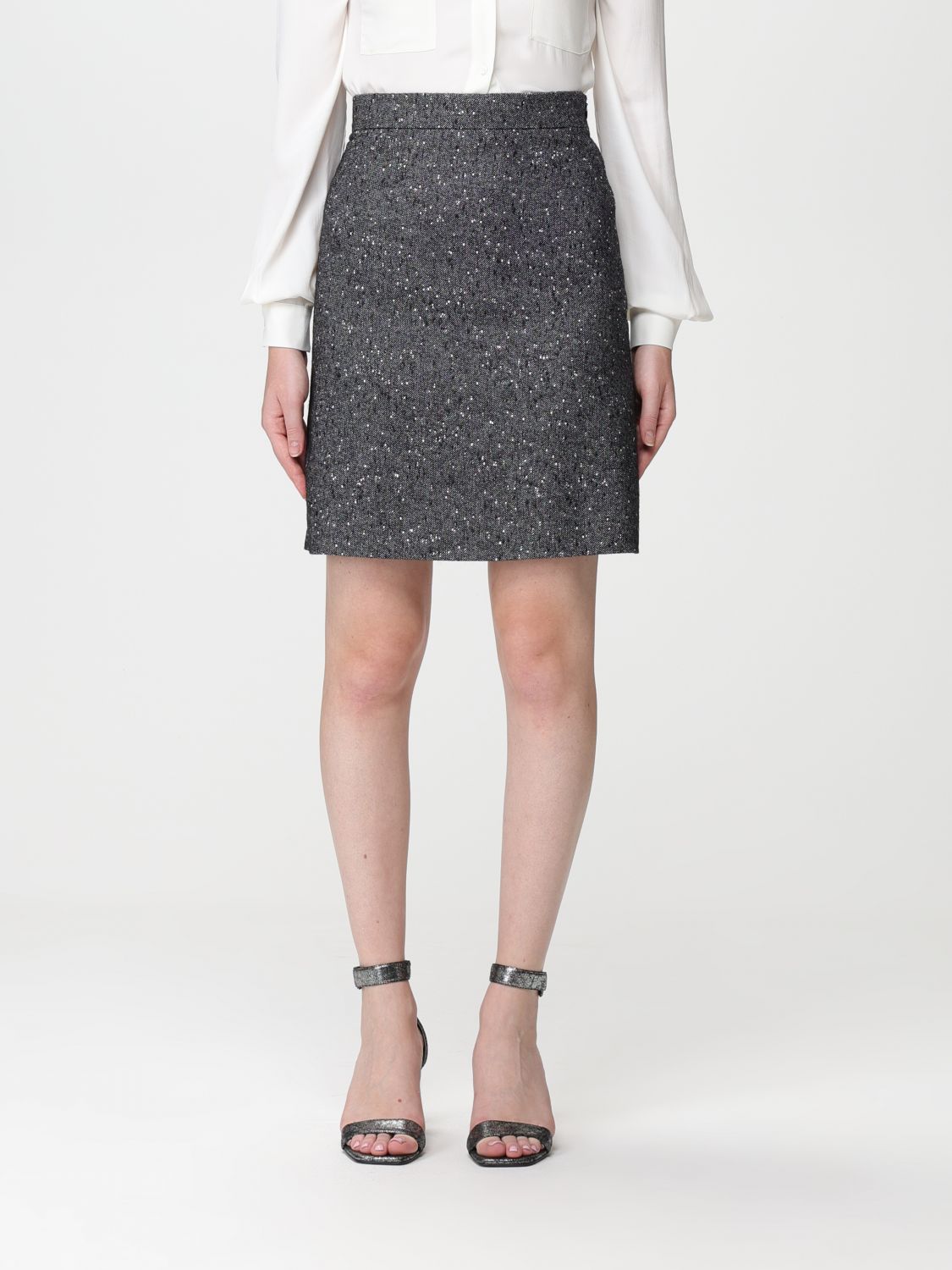 Skirt Woman color Grey