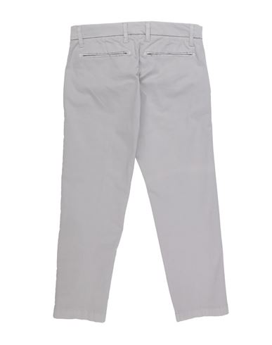 Kid Boy Pants Light grey Size 9 Cotton, Elastane