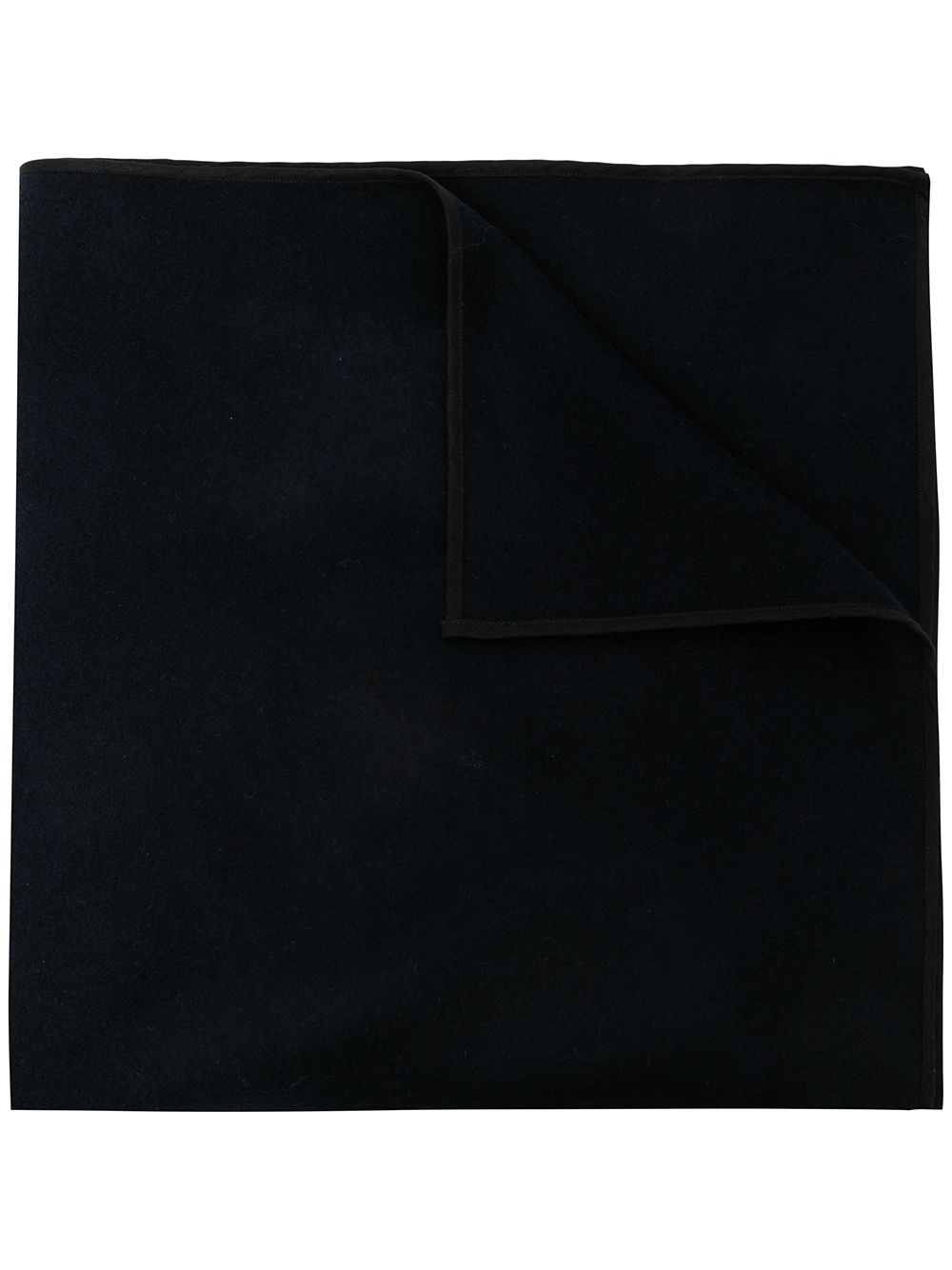 Slow down-print scarf - Black