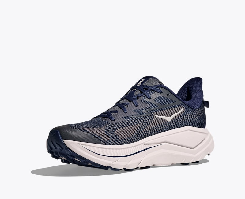 HOKA Men's Challenger 8 Shoes in Midnight Blue/Grout