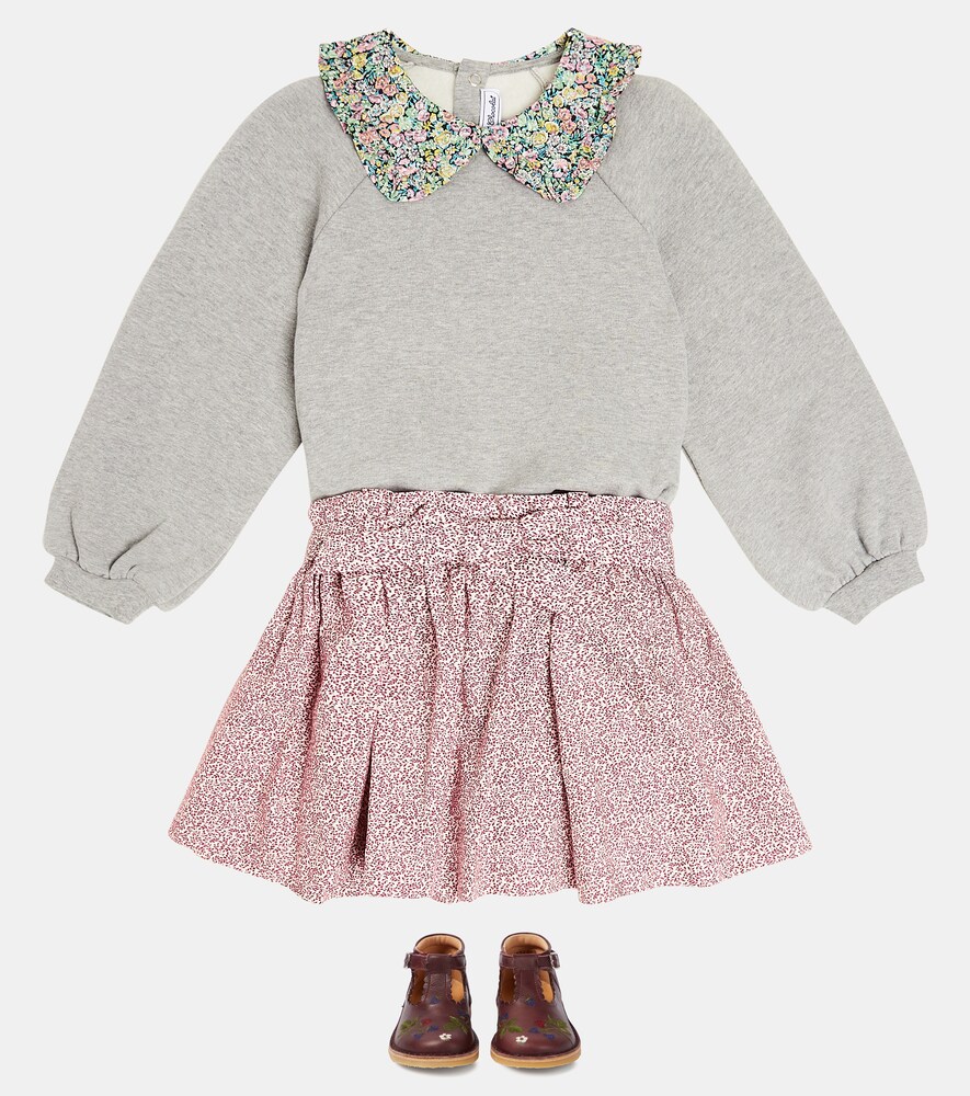 Cotton jersey sweatshirt