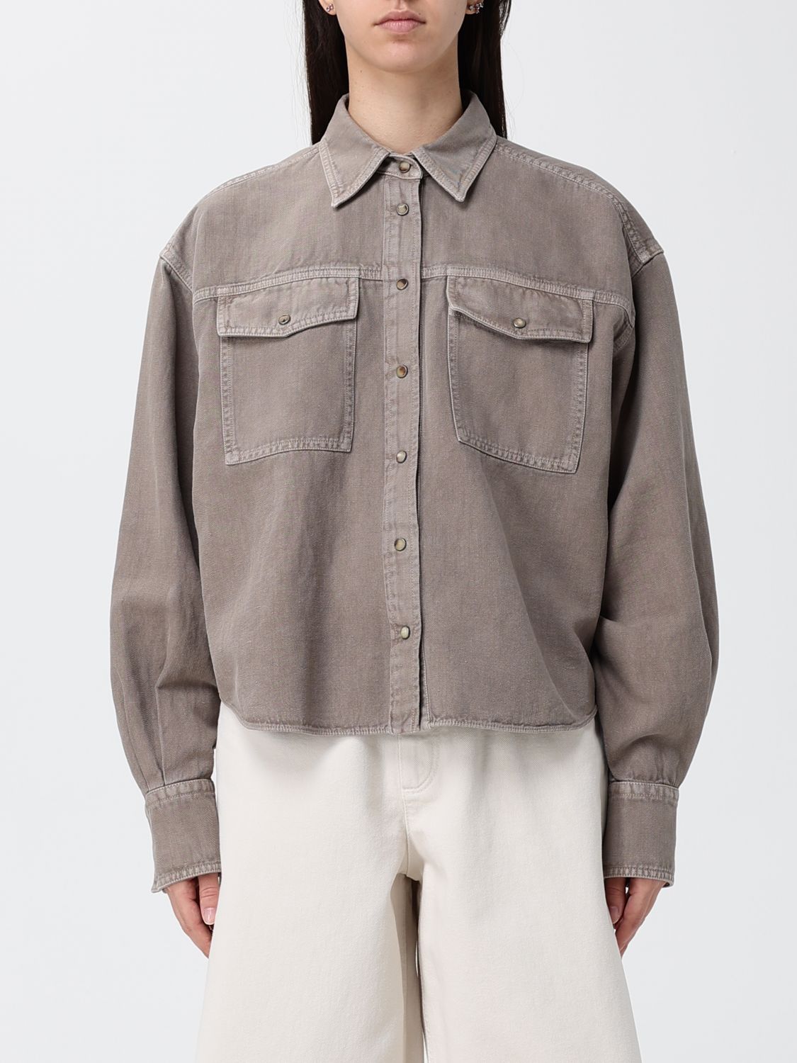 Shirt Woman color Beige