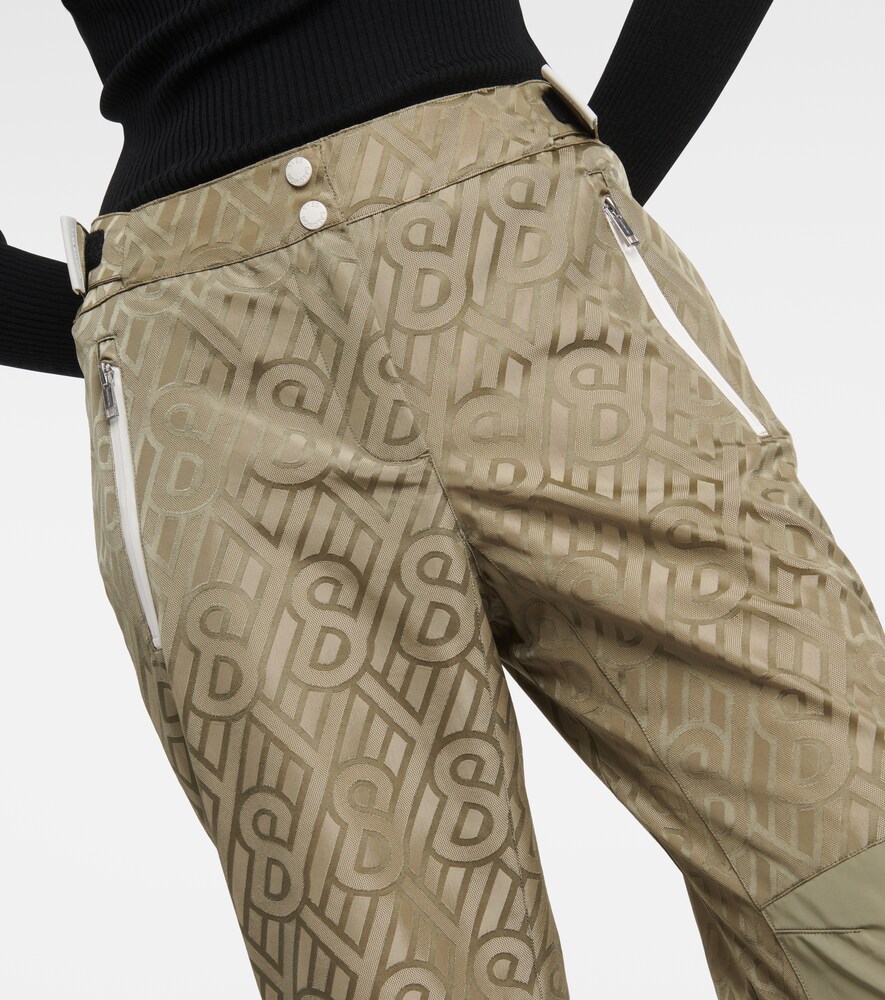 Logo printed ski pants