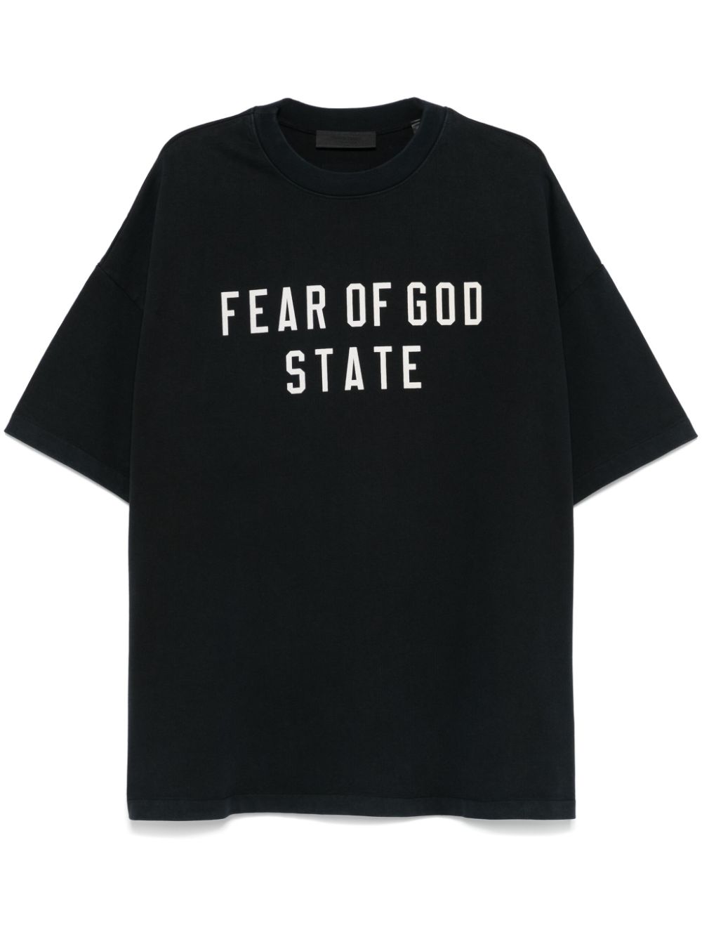 Logo-print T-shirt - Black