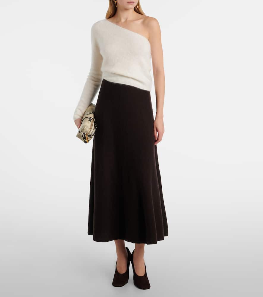 Dae one-shoulder cashmere top