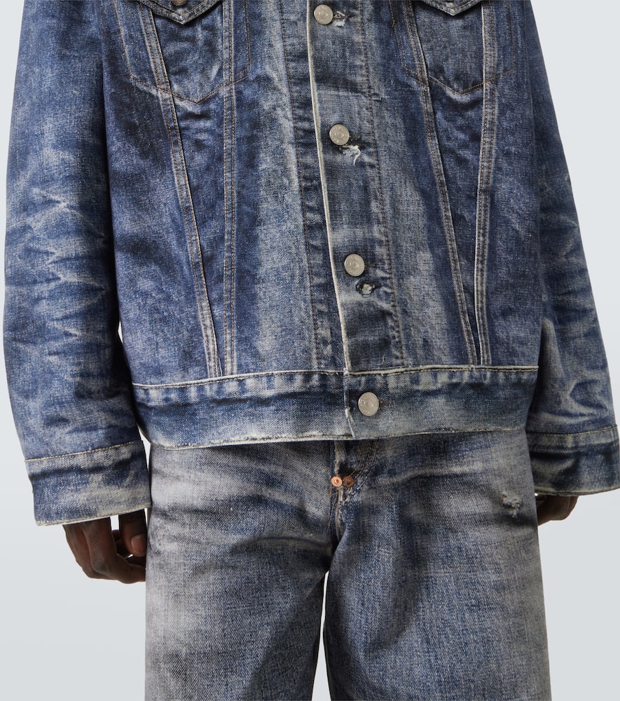 X Levi's printed denim jacket