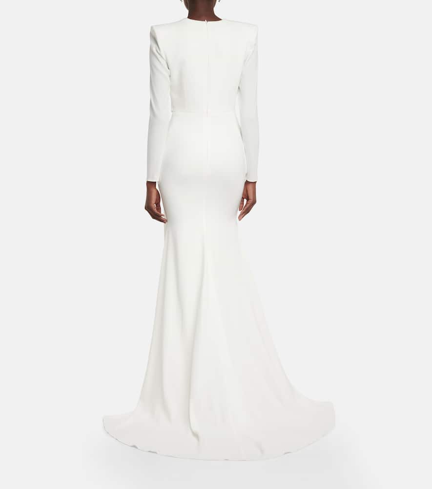 Alex Perry Bridal Maxwell satin-crêpe bridal gown