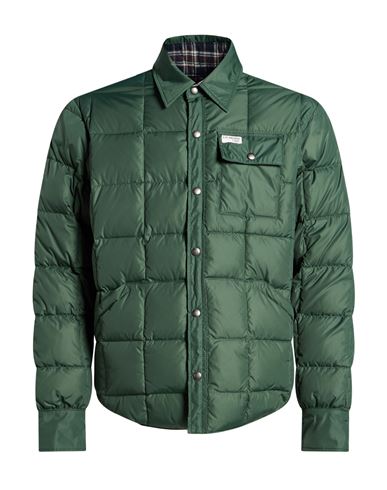 Man Puffer Dark green Size L Polyamide