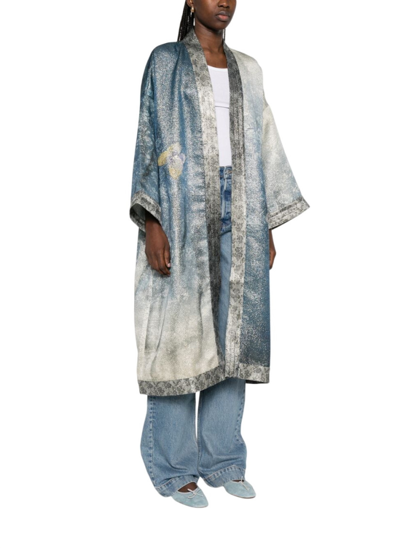 Printed Kimono Jacket