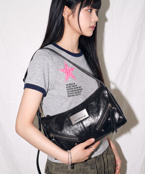 Dayglow Square Hobo Bag