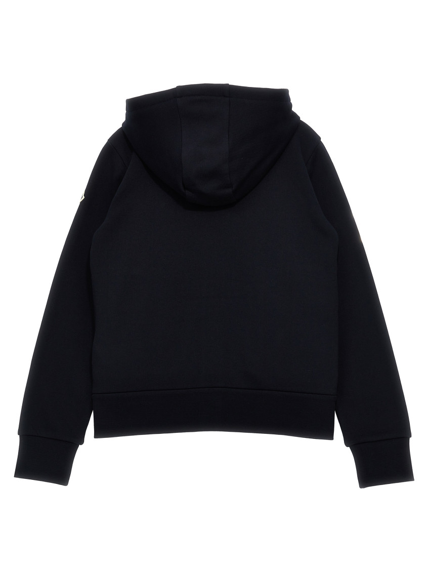 Boys Black Zip Hoodie