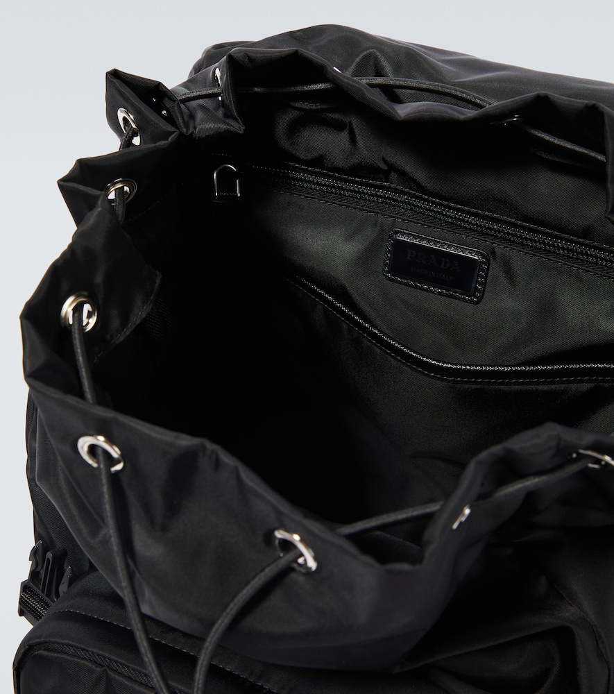 Re-Nylon logo backpack