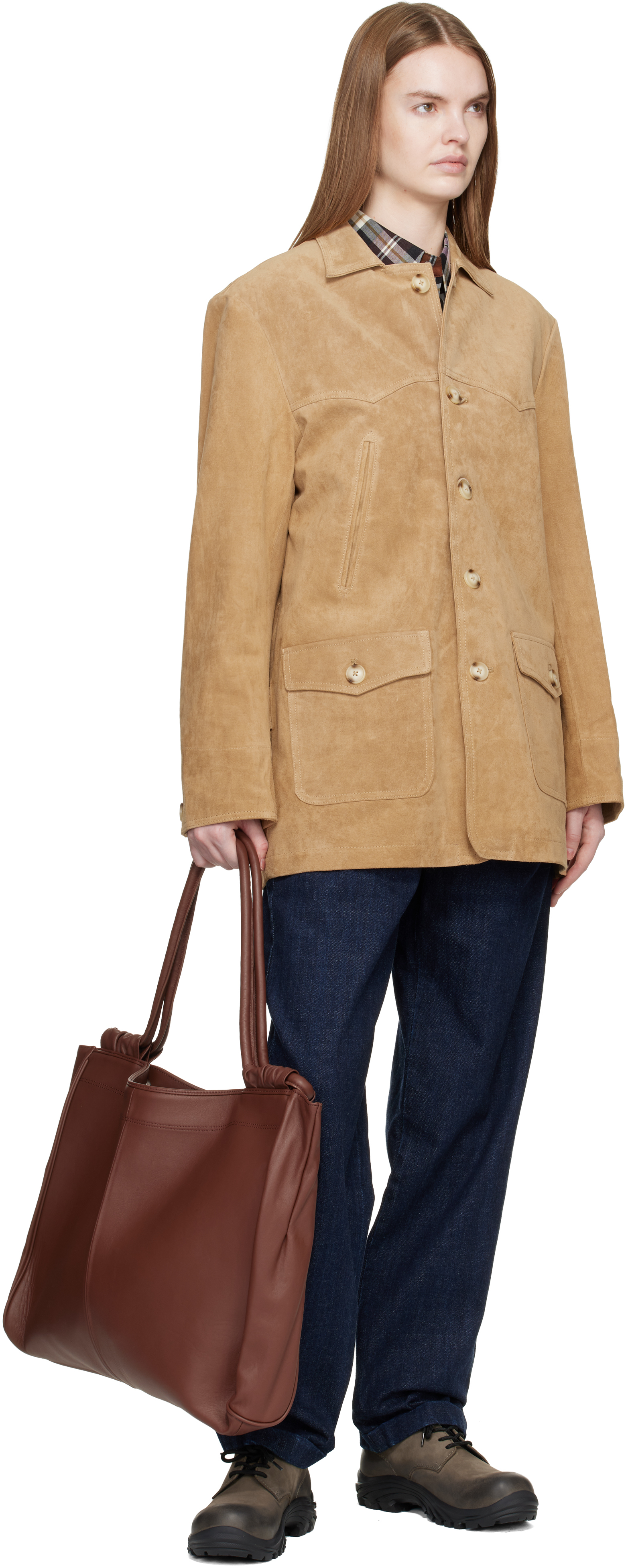 Tan Chicago Suede Jacket
