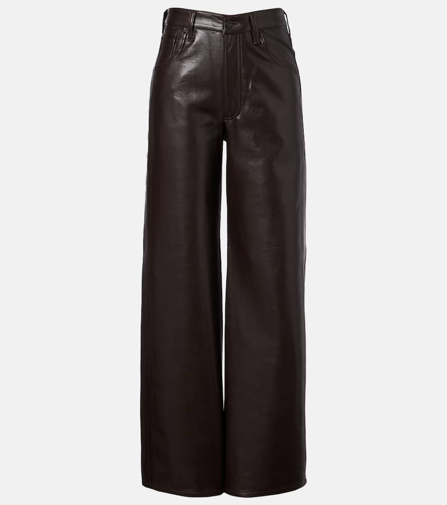 Ayla high-rise wide-leg pants